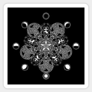 Lilith Sigil Mandala Sticker